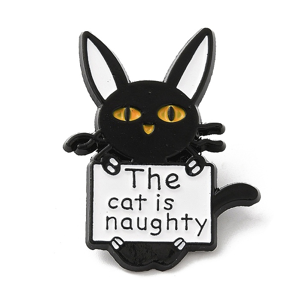PandaHall Cat with Word Enamel Pins, Electrophoresis Black Alloy Badge for Backpack Clothes, White, 31x25x1.5mm Alloy+Enamel Cat Shape White
PandaHall Cat with Word Enamel Pins, Electrophoresis Black Alloy Badge for Backpack Clothes, White, 31x25x1.5mm Alloy+Enamel Cat Shape White