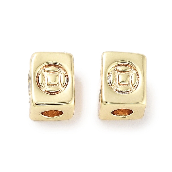 PandaHall Brass Beads, Cube, Real 18K Gold Plated, 3.5x3x3mm, Hole: 1.4mm Brass Cube
PandaHall Brass Beads, Cube, Real 18K Gold Plated, 3.5x3x3mm, Hole: 1.4mm Brass Cube