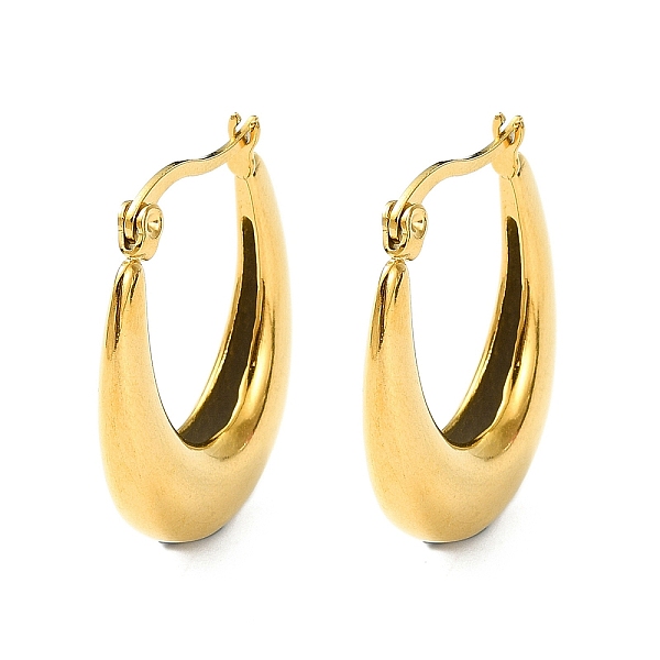 PandaHall 304 Stainless Steel Hoop Earrings, Jewely foe Women, Real 18K Gold Plated, Ring, 27x5.5mm 304 Stainless Steel Ring
PandaHall 304 Stainless Steel Hoop Earrings, Jewely foe Women, Real 18K Gold Plated, Ring, 27x5.5mm 304 Stainless Steel Ring