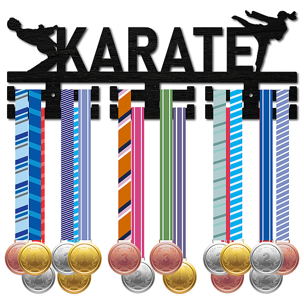PandaHall CREATCABIN Wooden Karate Medal Holder Medal Hanger Display Sport Medal Rack Wall Rack Mounted Over 30 Medals Awards Ribbon Stand..., Black
PandaHall CREATCABIN Wooden Karate Medal Holder Medal Hanger Display Sport Medal Rack Wall Rack Mounted Over 30 Medals Awards Ribbon Stand..., Black