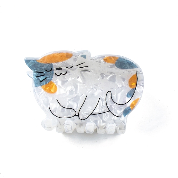 PandaHall Cat Shape PVC Plastic Claw Hair Clips, Hair Accessories for Women Girls, White, 71x44x45mm PVC Cat Shape White
PandaHall Cat Shape PVC Plastic Claw Hair Clips, Hair Accessories for Women Girls, White, 71x44x45mm PVC Cat Shape White