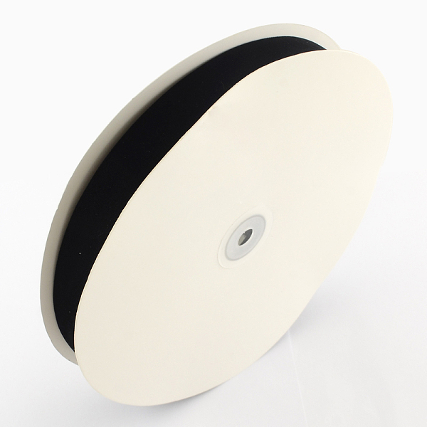 PandaHall 1 inch Single Face Velvet Ribbon, Black, 1 inch(25.4mm), about 25yards/roll(22.86m/roll) Velvet None Black
PandaHall 1 inch Single Face Velvet Ribbon, Black, 1 inch(25.4mm), about 25yards/roll(22.86m/roll) Velvet None Black