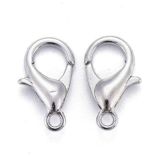 PandaHall Zinc Alloy Lobster Claw Clasps, Parrot Trigger Clasps, Cadmium Free & Lead Free, Platinum, 12x6mm, Hole: 1.2mm Alloy Others
PandaHall Zinc Alloy Lobster Claw Clasps, Parrot Trigger Clasps, Cadmium Free & Lead Free, Platinum, 12x6mm, Hole: 1.2mm Alloy Others