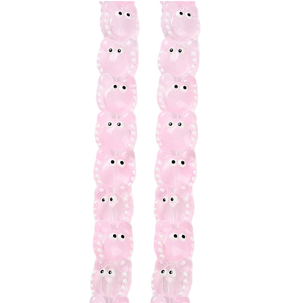 PandaHall Handmade Lampwork Beads Strands, with Enamel, Crab, Pink, 12~13x13~14x6~7mm, Hole: 1mm, about 30pcs/strand, 13.39 inch(34cm)...
PandaHall Handmade Lampwork Beads Strands, with Enamel, Crab, Pink, 12~13x13~14x6~7mm, Hole: 1mm, about 30pcs/strand, 13.39 inch(34cm)...