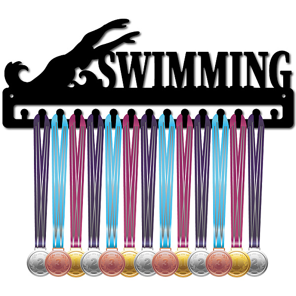PandaHall CREATCABIN Swimming Medal Holder Hanger Medals Display Rack Black Metal Iron Medal Shelf Hanger Organizer Medal Stand Frame Wall...
PandaHall CREATCABIN Swimming Medal Holder Hanger Medals Display Rack Black Metal Iron Medal Shelf Hanger Organizer Medal Stand Frame Wall...