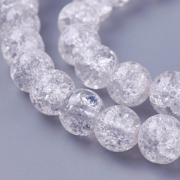 PandaHall Crackle Glass Bead Strands, Round, Clear, 8mm, Hole: 1mm, about 47~48pcs/strand, 14.56 inch~15.15 inch(37~38.5cm) Glass Round...
PandaHall Crackle Glass Bead Strands, Round, Clear, 8mm, Hole: 1mm, about 47~48pcs/strand, 14.56 inch~15.15 inch(37~38.5cm) Glass Round...