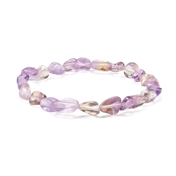 PandaHall Natural Ametrine Nuggets Beads Stretch Bracelet for Her, Inner Diameter: 2 inch(5.2~5.6cm) Ametrine
PandaHall Natural Ametrine Nuggets Beads Stretch Bracelet for Her, Inner Diameter: 2 inch(5.2~5.6cm) Ametrine