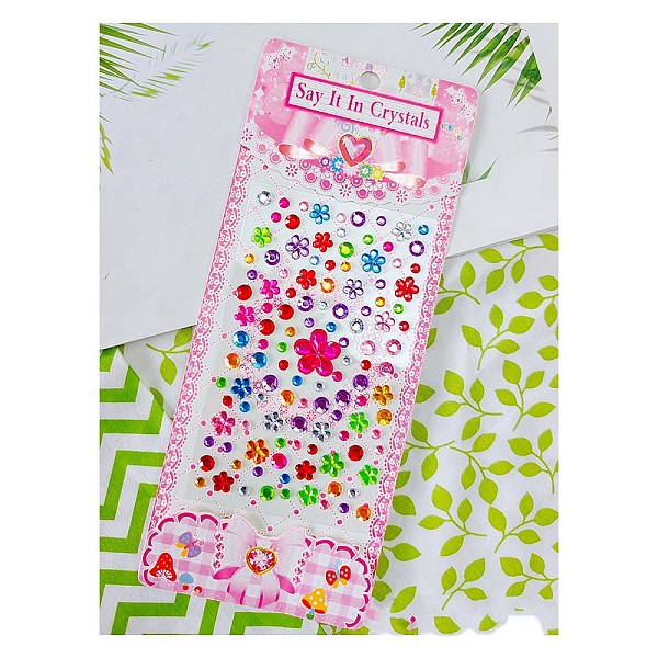 PandaHall Acrylic 3D Stickers, for DIY Scrapbooking and Craft Decoration, Colorful, Flower, 210x85mm Acrylic Flower
PandaHall Acrylic 3D Stickers, for DIY Scrapbooking and Craft Decoration, Colorful, Flower, 210x85mm Acrylic Flower