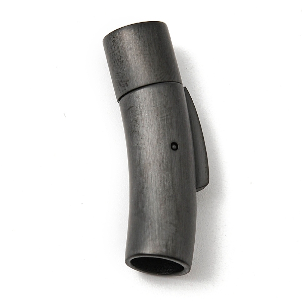 PandaHall 304 Stainless Steel Bayonet Clasps, Frosted, Column, Gunmetal, 30x9x8mm, Hole: 6mm 304 Stainless Steel
PandaHall 304 Stainless Steel Bayonet Clasps, Frosted, Column, Gunmetal, 30x9x8mm, Hole: 6mm 304 Stainless Steel