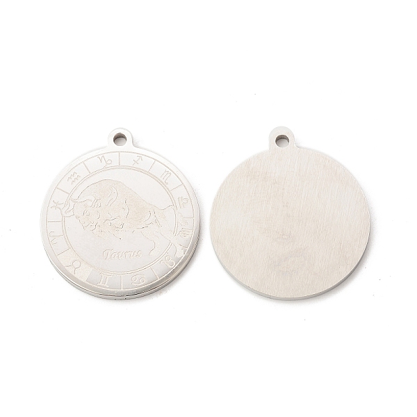 PandaHall 304 Stainless Steel Pendants, Flat Round with Constellations Charm, Stainless Steel Color, Taurus, 28x25x1.5mm, Hole: 2mm 304...
PandaHall 304 Stainless Steel Pendants, Flat Round with Constellations Charm, Stainless Steel Color, Taurus, 28x25x1.5mm, Hole: 2mm 304...