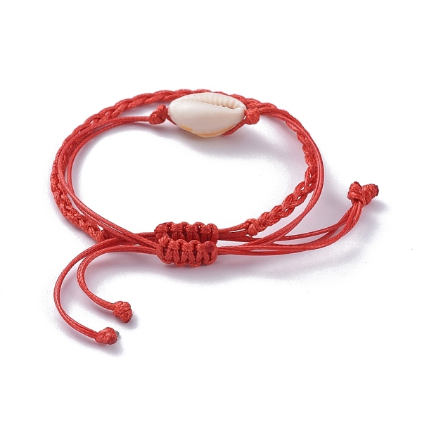 PandaHall Adjustable Braided Bead Bracelet Sets, with Cowrie Shell Beads and Waxed Polyester Cord, Red, 5.7~10.2cm, 2pcs/set Waxed Polyester...
PandaHall Adjustable Braided Bead Bracelet Sets, with Cowrie Shell Beads and Waxed Polyester Cord, Red, 5.7~10.2cm, 2pcs/set Waxed Polyester...