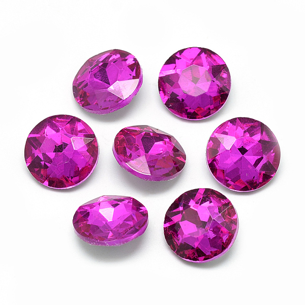 PandaHall Pointed Back Glass Rhinestone Cabochons, Back Plated, Faceted, Flat Round, Camellia, 8x3.5mm Glass Rhinestone Flat Round Pink
PandaHall Pointed Back Glass Rhinestone Cabochons, Back Plated, Faceted, Flat Round, Camellia, 8x3.5mm Glass Rhinestone Flat Round Pink