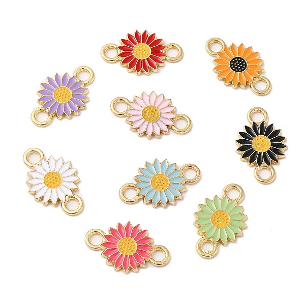 PandaHall Alloy Enamel Links Connector, Connector Charms, Flower, Mixed Color, 21x13x1.5mm, Hole: 2.5mm Alloy+Enamel Flower Multicolor
PandaHall Alloy Enamel Links Connector, Connector Charms, Flower, Mixed Color, 21x13x1.5mm, Hole: 2.5mm Alloy+Enamel Flower Multicolor