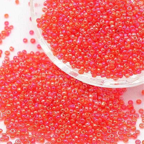 PandaHall 6/0 Round Glass Seed Beads, Grade A, Transparent Colours Rainbow, Red, 3.6~4.0mm, Hole: 1.2mm, about 5000pcs/pound Glass Red
PandaHall 6/0 Round Glass Seed Beads, Grade A, Transparent Colours Rainbow, Red, 3.6~4.0mm, Hole: 1.2mm, about 5000pcs/pound Glass Red