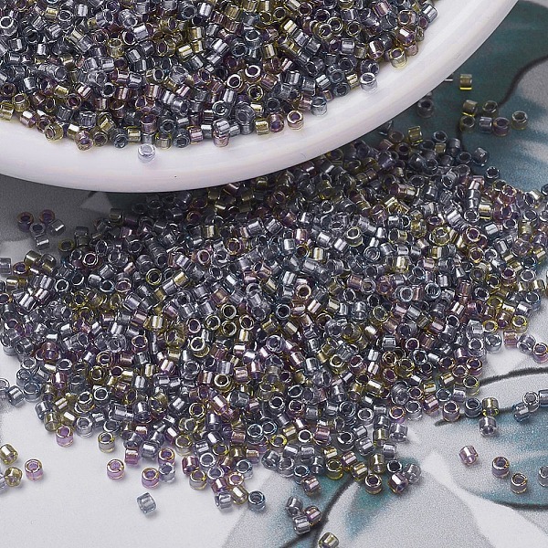 PandaHall MIYUKI Delica Beads, Cylinder, Japanese Seed Beads, 11/0, (DB0986) Sparkling Lined Majestic Mix(Purple Gold) , 1.3x1.6mm, Hole...
PandaHall MIYUKI Delica Beads, Cylinder, Japanese Seed Beads, 11/0, (DB0986) Sparkling Lined Majestic Mix(Purple Gold) , 1.3x1.6mm, Hole...
