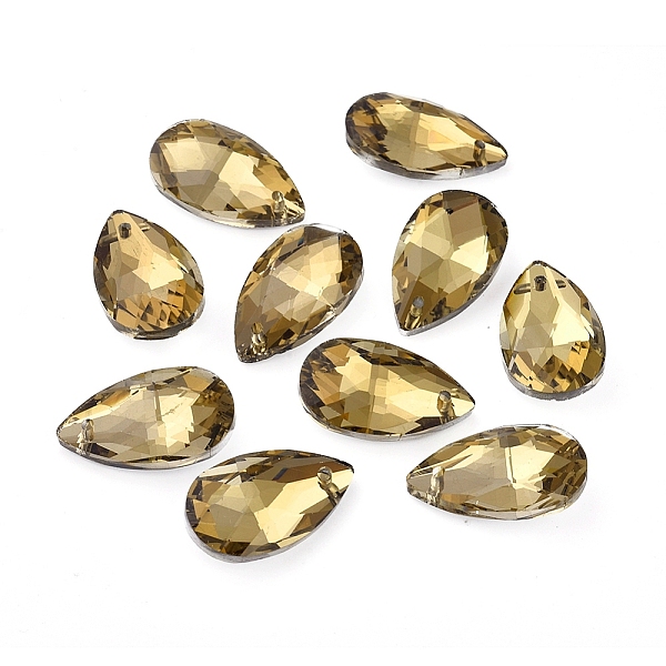 PandaHall Faceted Glass Pendants, teardrop, Goldenrod, 22x13x8.5mm, Hole: 1mm Glass Teardrop Gold
PandaHall Faceted Glass Pendants, teardrop, Goldenrod, 22x13x8.5mm, Hole: 1mm Glass Teardrop Gold