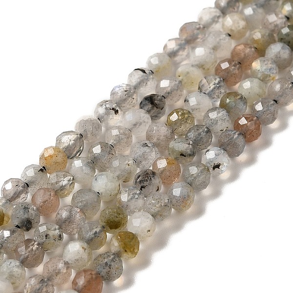 PandaHall Natural Labradorite Beads Strands, Faceted, Round, 3mm, Hole: 0.6mm, about 125pcs/strand, 15.35''(39cm) Labradorite Round
PandaHall Natural Labradorite Beads Strands, Faceted, Round, 3mm, Hole: 0.6mm, about 125pcs/strand, 15.35''(39cm) Labradorite Round