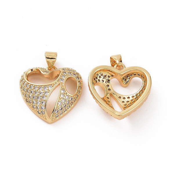 PandaHall Brass Micro Pave Clear Cubic Zirconia Pendants, Heart, Golden, 20x19x6mm, Hole: 3.5x5mm Brass+Cubic Zirconia Heart Clear
PandaHall Brass Micro Pave Clear Cubic Zirconia Pendants, Heart, Golden, 20x19x6mm, Hole: 3.5x5mm Brass+Cubic Zirconia Heart Clear