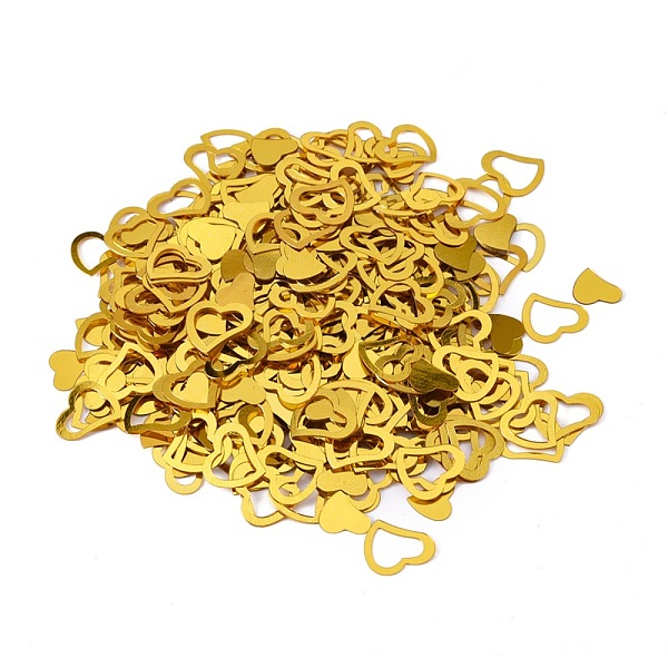 PandaHall Heart Shape Confetti, for Bridal Shower Decor, Wedding Table Decor, Baby Shower, Valentines Day, Gold, 12.5x14x0.4mm and...
PandaHall Heart Shape Confetti, for Bridal Shower Decor, Wedding Table Decor, Baby Shower, Valentines Day, Gold, 12.5x14x0.4mm and...