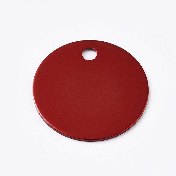 PandaHall Aluminum Pendants, Blank Tags, Flat Round, Red, 25x1mm, Hole: 3mm Aluminum Flat Round Red
PandaHall Aluminum Pendants, Blank Tags, Flat Round, Red, 25x1mm, Hole: 3mm Aluminum Flat Round Red