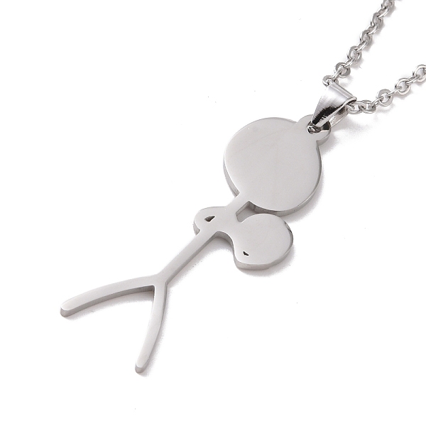 PandaHall 201 Stainless Steel Funny Doodle Pendant Necklace, Basketball Playing Sport Theme Jewelry for Men Women, Stainless Steel Color...
PandaHall 201 Stainless Steel Funny Doodle Pendant Necklace, Basketball Playing Sport Theme Jewelry for Men Women, Stainless Steel Color...