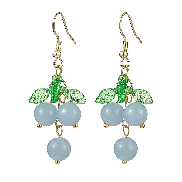 PandaHall Dyed Natural Quartz Grapes Dangle Earrings, Acrylic Cluster Earrings, Real 18K Gold Plated, 51x16mm Other Quartz Grape Green
PandaHall Dyed Natural Quartz Grapes Dangle Earrings, Acrylic Cluster Earrings, Real 18K Gold Plated, 51x16mm Other Quartz Grape Green