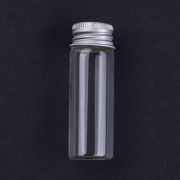 PandaHall Empty Glass Bead Storage Tubes, with Platinum Plated Screw Aluminum Cap and Silicone Stopper, Column, Clear, 5x2.2cm, Capacity...
PandaHall Empty Glass Bead Storage Tubes, with Platinum Plated Screw Aluminum Cap and Silicone Stopper, Column, Clear, 5x2.2cm, Capacity...