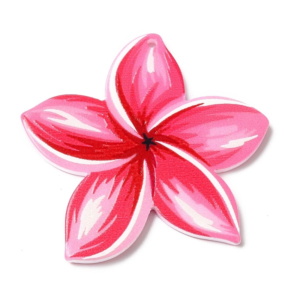 PandaHall Opaque Acrylic Pendants, Flower, Cerise, 36x39x2mm, Hole: 1.6mm Acrylic Flower Red
PandaHall Opaque Acrylic Pendants, Flower, Cerise, 36x39x2mm, Hole: 1.6mm Acrylic Flower Red