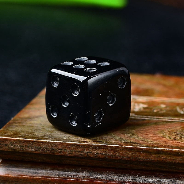 PandaHall Natural Obsidian Carved Dice Figurines Statues for Home Office Desktop Decoration, 15x15x15mm Obsidian Dice
PandaHall Natural Obsidian Carved Dice Figurines Statues for Home Office Desktop Decoration, 15x15x15mm Obsidian Dice