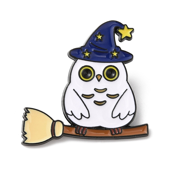 PandaHall Halloween Alloy Enamel Brooch for Backpack Clothing, Owl, 34.5x32x2mm Alloy+Enamel Owl
PandaHall Halloween Alloy Enamel Brooch for Backpack Clothing, Owl, 34.5x32x2mm Alloy+Enamel Owl