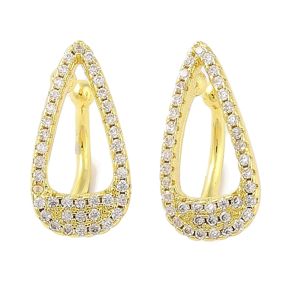 PandaHall Brass Micro Pave Clear Cubic Zirconia Cuff Earrings for Women, Teardrop, Real 18K Gold Plated, 16.5x8.5mm Cubic Zirconia Teardrop...
PandaHall Brass Micro Pave Clear Cubic Zirconia Cuff Earrings for Women, Teardrop, Real 18K Gold Plated, 16.5x8.5mm Cubic Zirconia Teardrop...