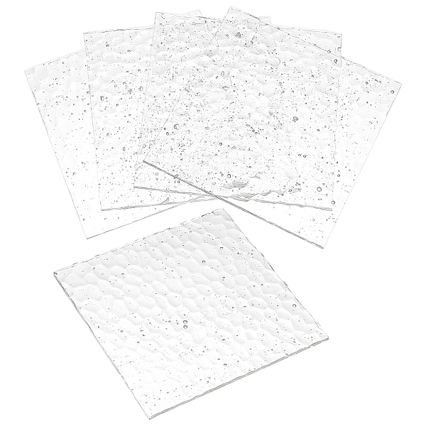 PandaHall 4x4 Inch Glass Mosaic Tiles, Textured Glass Sheet, Mosaic Panel, Water Ripple, for Cathedral Art, Mosaic Work Crafts, Square..., Clear
PandaHall 4x4 Inch Glass Mosaic Tiles, Textured Glass Sheet, Mosaic Panel, Water Ripple, for Cathedral Art, Mosaic Work Crafts, Square..., Clear