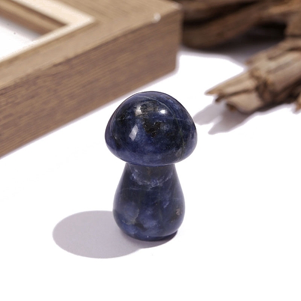 PandaHall Natural Sodalite Display Decorations, Home Decorations, Mushroom, 22x36mm Sodalite Mushroom
PandaHall Natural Sodalite Display Decorations, Home Decorations, Mushroom, 22x36mm Sodalite Mushroom
