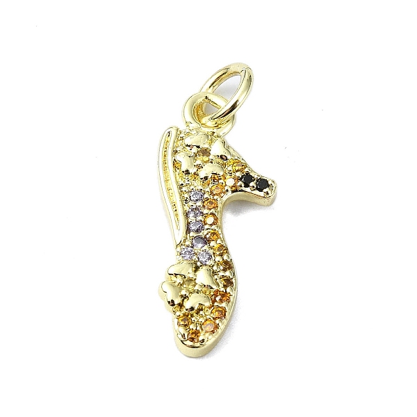 PandaHall Brass Micro Pave Colorful Cubic Zirconia Pendants, Shoes, Real 18K Gold Plated, 19x8x2.5mm, Hole: 3mm Brass+Cubic Zirconia Shoes..., Multicolor
PandaHall Brass Micro Pave Colorful Cubic Zirconia Pendants, Shoes, Real 18K Gold Plated, 19x8x2.5mm, Hole: 3mm Brass+Cubic Zirconia Shoes..., Multicolor
