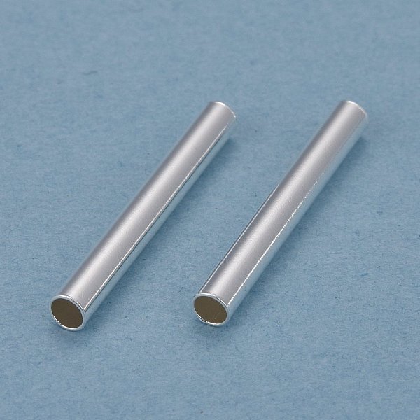 PandaHall Brass Tube Beads, Long-Lasting Plated, Tube, 925 Sterling Silver Plated, 20x2.5mm, Hole: 2mm Brass Tube
PandaHall Brass Tube Beads, Long-Lasting Plated, Tube, 925 Sterling Silver Plated, 20x2.5mm, Hole: 2mm Brass Tube