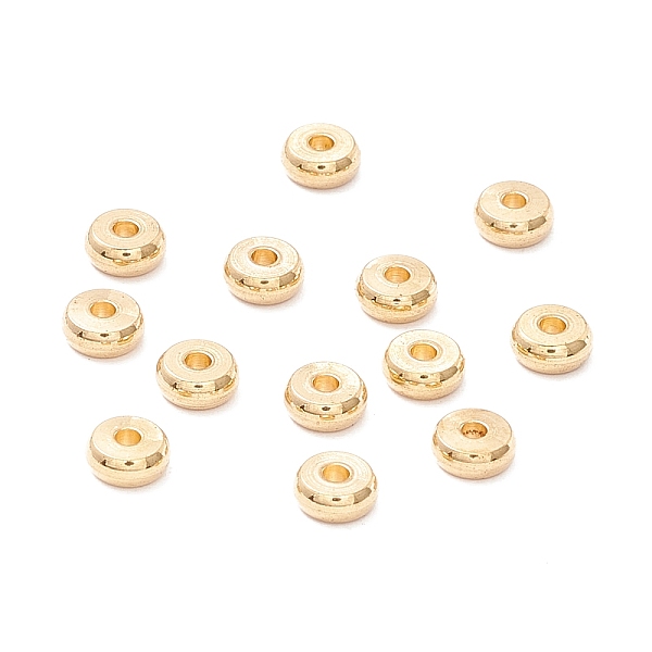 PandaHall 202 Stainless Steel Beads, Disc/Flat Round, Real 18K Gold Plated, 5x2mm, Hole: 1.5mm 202 Stainless Steel Disc
PandaHall 202 Stainless Steel Beads, Disc/Flat Round, Real 18K Gold Plated, 5x2mm, Hole: 1.5mm 202 Stainless Steel Disc
