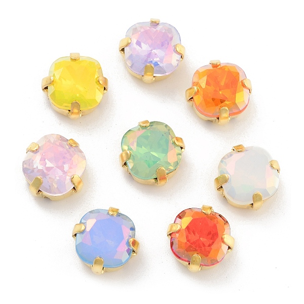 PandaHall Square Opal Sew On Rhinestones, Multi-Strand Links, K9 Glass Rhinestone with Brass Prong Settings, Mixed Color, Golden..., Multicolor
PandaHall Square Opal Sew On Rhinestones, Multi-Strand Links, K9 Glass Rhinestone with Brass Prong Settings, Mixed Color, Golden..., Multicolor