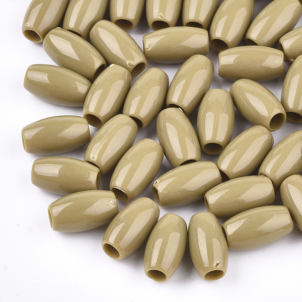 PandaHall Acrylic European Beads, Large Hole Beads, Oval, Dark Khaki, 12x7mm, Hole: 4mm, about 1700pcs/500g Acrylic Oval Yellow
PandaHall Acrylic European Beads, Large Hole Beads, Oval, Dark Khaki, 12x7mm, Hole: 4mm, about 1700pcs/500g Acrylic Oval Yellow