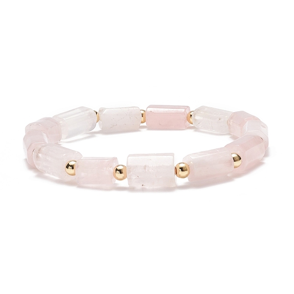 PandaHall Natural Rose Quartz Column Beaded Stretch Bracelet, Gemstone Jewelry for Women, Inner Diameter: 2-1/8 inch(5.4cm) Rose Quartz
PandaHall Natural Rose Quartz Column Beaded Stretch Bracelet, Gemstone Jewelry for Women, Inner Diameter: 2-1/8 inch(5.4cm) Rose Quartz