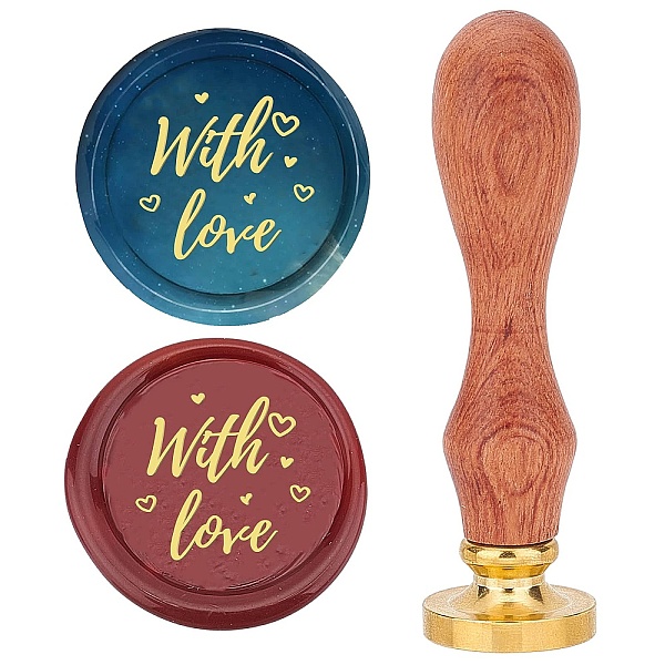 PandaHall CRASPIRE with Love Wax Seal Stamps for Wedding Vintage Removable Brass Sealing Stamp Heads 25mm with Wooden Handle Valentine's Day...
PandaHall CRASPIRE with Love Wax Seal Stamps for Wedding Vintage Removable Brass Sealing Stamp Heads 25mm with Wooden Handle Valentine's Day...