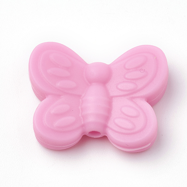 PandaHall Food Grade Eco-Friendly Silicone Focal Beads, Chewing Beads For Teethers, DIY Nursing Necklaces Making, Butterfly, Pearl Pink...
PandaHall Food Grade Eco-Friendly Silicone Focal Beads, Chewing Beads For Teethers, DIY Nursing Necklaces Making, Butterfly, Pearl Pink...