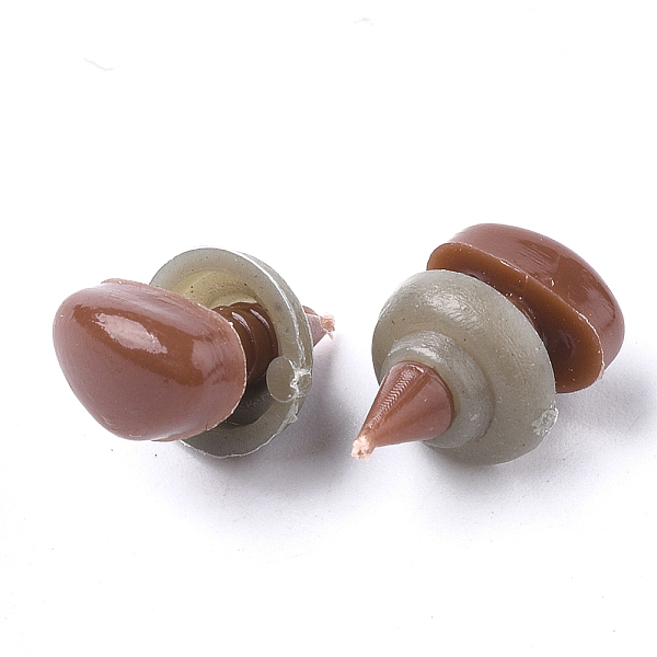 PandaHall Craft Plastic Doll Noses, Safety Noses, Coconut Brown, 11x14mm, Pin: 6mm Plastic
PandaHall Craft Plastic Doll Noses, Safety Noses, Coconut Brown, 11x14mm, Pin: 6mm Plastic