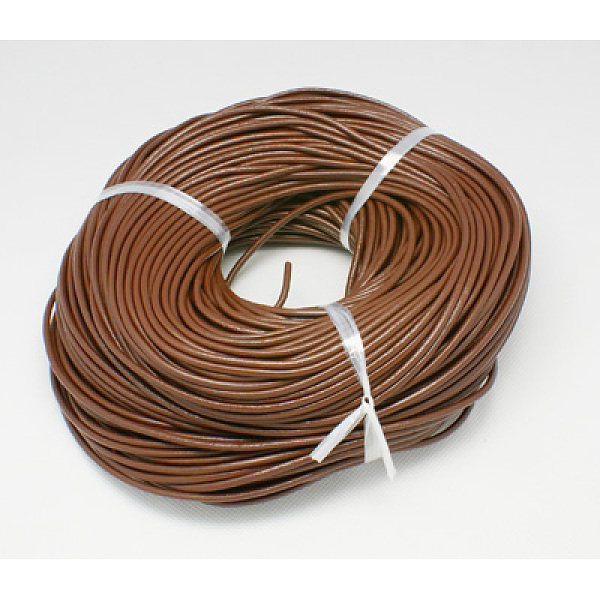 PandaHall Cowhide Leather Cord, Leather Jewelry Cord, Dyed, Saddle Brown, Size: about 2mm in diameter Cowhide Round Brown
PandaHall Cowhide Leather Cord, Leather Jewelry Cord, Dyed, Saddle Brown, Size: about 2mm in diameter Cowhide Round Brown