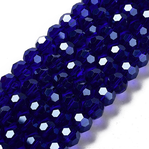 PandaHall Electroplate Transparent Glass Beads Strands, Faceted(32 Facets), Round, Pearl Luster Plated, Medium Blue, 10mm, Hole: 1.2mm...
PandaHall Electroplate Transparent Glass Beads Strands, Faceted(32 Facets), Round, Pearl Luster Plated, Medium Blue, 10mm, Hole: 1.2mm...