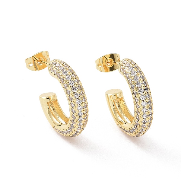 PandaHall Clear Cubic Zirconia Ring Stud Earrings, Brass Half Hoop Earrings for Women, Golden, 20x20x4.5mm, Pin: 0.7mm Cubic Zirconia Ring...
PandaHall Clear Cubic Zirconia Ring Stud Earrings, Brass Half Hoop Earrings for Women, Golden, 20x20x4.5mm, Pin: 0.7mm Cubic Zirconia Ring...