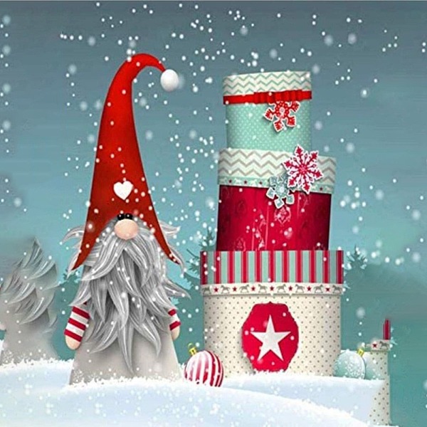 PandaHall DIY Christmas Theme Diamond Painting Kits, including Resin Rhinestones, Diamond Sticky Pen, Tray Plate and Glue Clay, Gnome...
PandaHall DIY Christmas Theme Diamond Painting Kits, including Resin Rhinestones, Diamond Sticky Pen, Tray Plate and Glue Clay, Gnome...