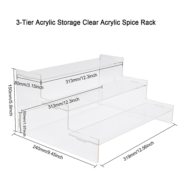 PandaHall 3-Tier Acrylic Action Figure Display Risers, Model Toy Assembled Organizer Holders, for Minifigures, Toys, Collections Display..., Clear
PandaHall 3-Tier Acrylic Action Figure Display Risers, Model Toy Assembled Organizer Holders, for Minifigures, Toys, Collections Display..., Clear