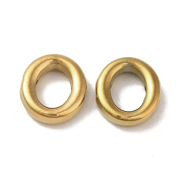 PandaHall Ion Plating(IP) 304 Stainless Steel Beads, Oval, Golden, 11x10x3mm, Hole: 1.2mm 304 Stainless Steel Oval
PandaHall Ion Plating(IP) 304 Stainless Steel Beads, Oval, Golden, 11x10x3mm, Hole: 1.2mm 304 Stainless Steel Oval