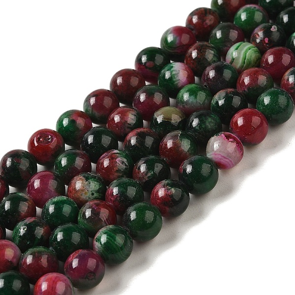 PandaHall Natural Agate Beads Strands, Dyed & Heated, Round, Medium Violet Red, 8mm, Hole: 1.2mm, about 48pcs/strand, 14.57''(37cm) Natural...
PandaHall Natural Agate Beads Strands, Dyed & Heated, Round, Medium Violet Red, 8mm, Hole: 1.2mm, about 48pcs/strand, 14.57''(37cm) Natural...