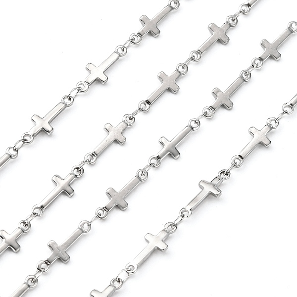 PandaHall 3.28 Feet 304 Stainless Steel Link Chains, Decorative Chains, Soldered, with Cross Connector, Stainless Steel Color, 5mm 304...
PandaHall 3.28 Feet 304 Stainless Steel Link Chains, Decorative Chains, Soldered, with Cross Connector, Stainless Steel Color, 5mm 304...